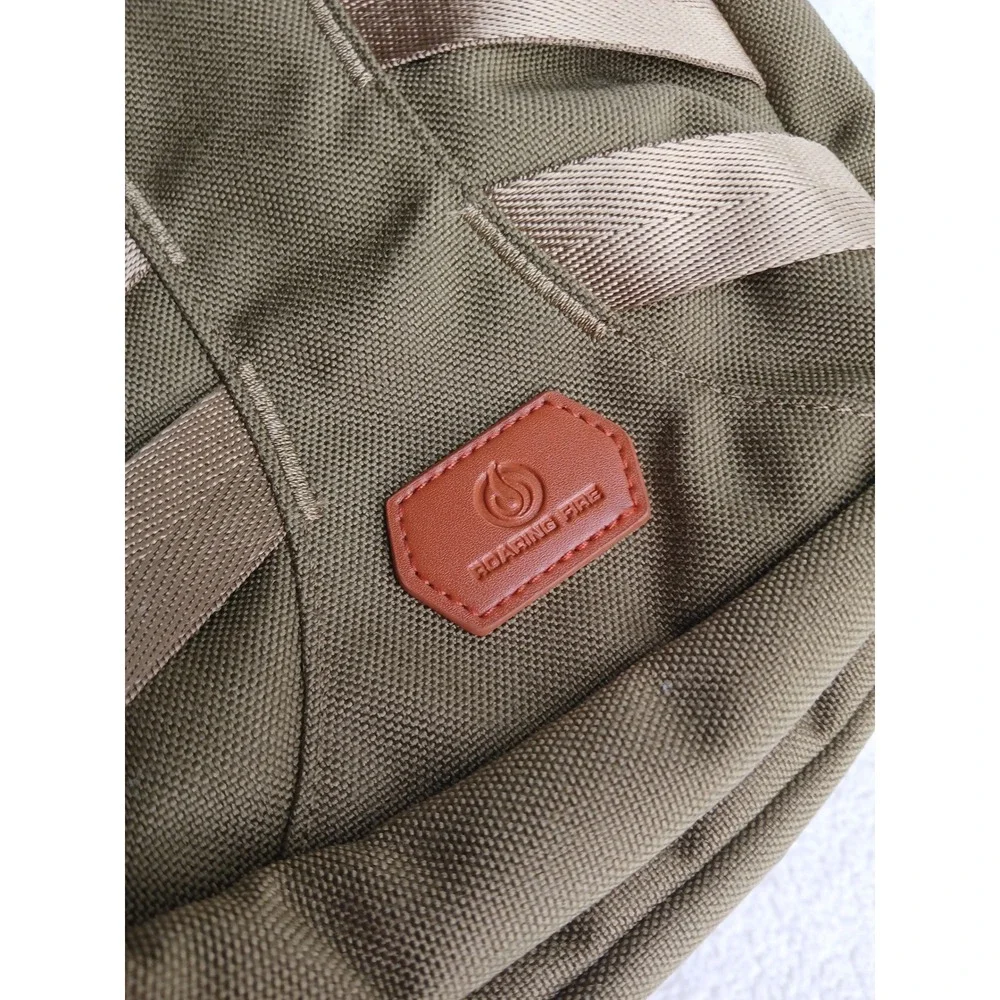 Roaring Fire Tactical Backpack Mens OS Green MOLLE Canvas Daypack